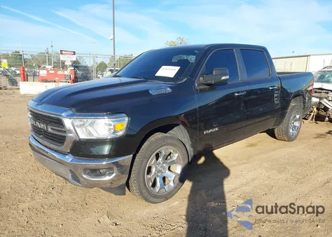 2019 Ram 1500 Big Horn/Lone Star 4X4 5'7 Box из США, поврежденный, VIN 1C6SRFFT0KN765967